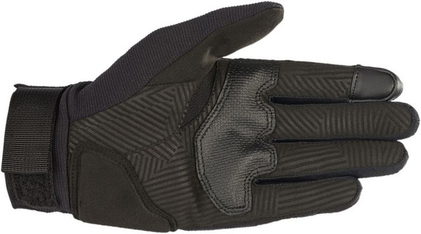 Black/Fuchsia Palm Detail
